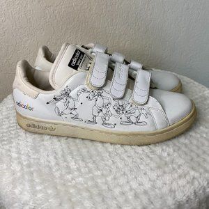 Adidas ~ RARE  ADICOLOR Goofy Velcro Sneakers